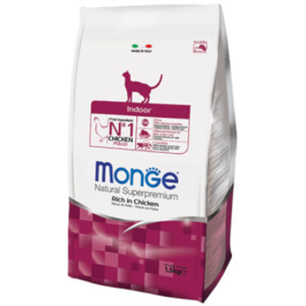 Monge Cat Indoor корм для домашних кошек 1,5 кг