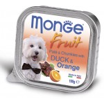 Monge Dog Fruit консервы для собак утка с апельсином 100 г