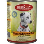 Консервы Berkley: Говядина с картофелем для взрослых собак