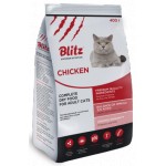 BLITZ сух. корм для взрослых кошек Курица 10кг