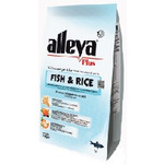 Корм Alleva Plus GF Fish & Rice Аллева Плюс Рыба с Рисом для взрослых собак всех пород без глютена. 3кг.