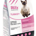 Blitz для кошек с индейкой, 2 кг